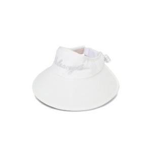 와이드앵글골프썬캡 KQJ WWM25C13W2 TO 와이드 바이저 햇 (White)
