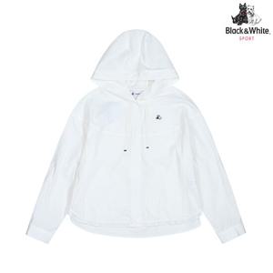 [블랙앤화이트]여성 드랍숄더 롱 블라우스 6005LZUC_WHITE