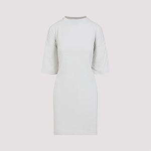 발렌시아가 원피스 837569 TSVE7 9012 DIRTY WHITE