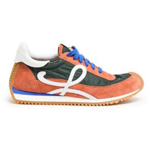 25 SS 로에베 남성 플로우 러너 스니커즈 khaki white orange LOE338W8GEE44ZAA00 TP841739078