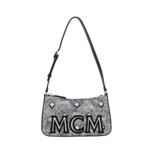 MCM 아렌 빈티지 모노그램 자카드 숄더백 MWSBATQ01 EG TP942712654