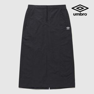 [엄브로] 썬샤워 우먼스 미디 스커트 UQ322CSK71 BLK