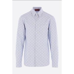 GUCCI striped GG cotton jacquard shirt 835667Z7AQC4421