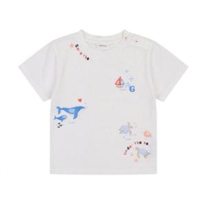 아가방 TC01 여름 테오언더씨반팔티(O/WHITE)_01S331006 01S331006