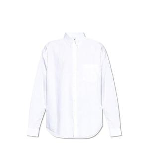 발렌시아가 탑 794583 TNM60 BALENCIAGA Uomo White
