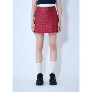몽클레어 퀼티드 미니 스커트 2D00014 788RA 46C