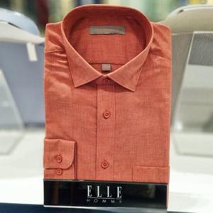 [엘르옴므]EBDMR01145_LINEN BLEND긴팔셔츠