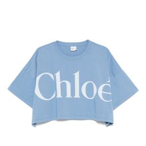 끌로에 크롭 크루넥 반팔 티셔츠 CH25AJH09183 40Q