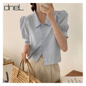 [드넬][드넬]줄퍼프블라우스DWB52284A