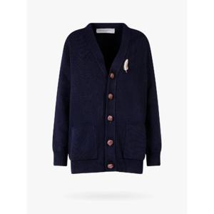GOLDEN GOOSE DELUXE BRAND Cotton cardigan with brooch detail GWP00949