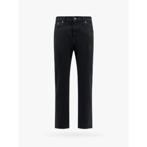 GOLDEN GOOSE DELUXE BRAND Slim fit black denim trouser GMP00290