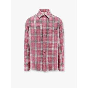 GOLDEN GOOSE DELUXE BRAND Strong check cotton shirt with metal details GMP02035