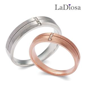 라디오사 18K 커플링 G18D-5979RO 커플반지 한쌍