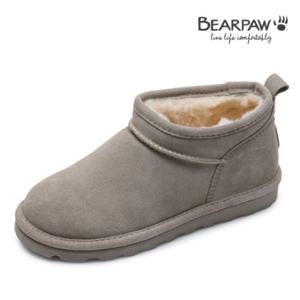 베어파우 여성 SUPER SHORTY 천연소가죽 양털 숏 부츠 (K3049500PD-W-GSGR)