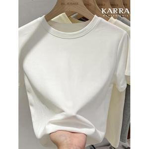 [카라]KARRA 엘라스틱심플티셔츠_A4M1228
