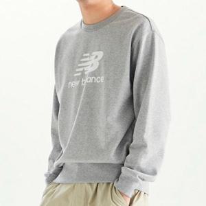 [뉴발란스]공용 에센셜 프렌치테리 로고 맨투맨 그레이 MT31538 NBNCD4S021-15