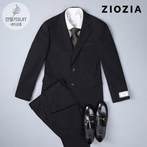 블랙 스트레치 데일리 정장세트 (AED1SB1201_AED1SP1201_BK)