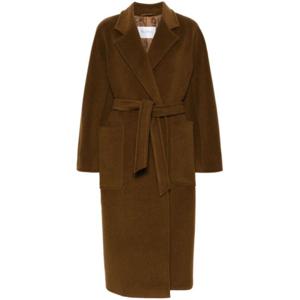 막스마라 자켓 21016503600 LEATHER BROWN