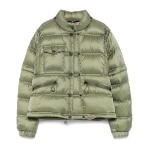 몽클레어 올리브 그린 집업 패딩 K10981A00020 597YF821