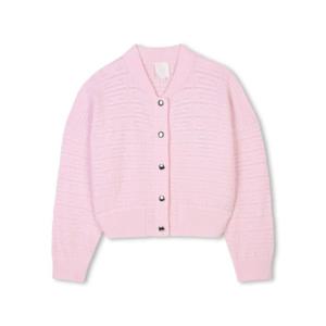 주니어 지방시 가디건 H30817 44Z Pink