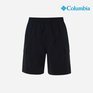 [컬럼비아] 남성 우븐 카고 숏 팬츠_블랙 (C62-YMD802)
