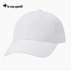 [르꼬끄]로고 포인트 스포츠 볼캡 QQ123ACP14 WHT 모자