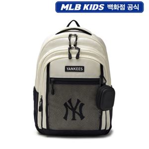[MLB KIDS] 7ABKB045N-50CRS 고학년 베이직 메쉬 책가방 뉴욕양키스