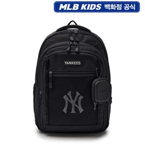 [MLB KIDS] 7ABKB045N-50BKS 고학년 베이직 메쉬 책가방 뉴욕양키스