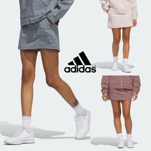 아디다스 adidas JE9930 Ultimate365 Gingham 여자 골프 스커트 치마