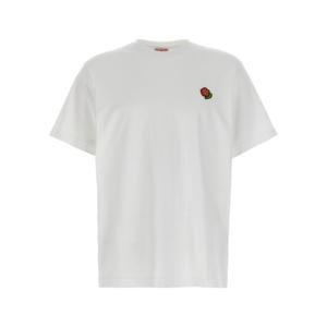 겐조 반팔 티셔츠 FF55TS5284SG02 WHITE DOM