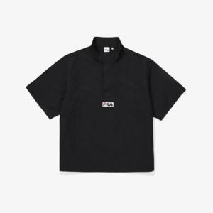 휠라바람막이 TQJ FS2JKF2101X-BLK 라이프 유니 베이직 반팔 아노락바람막이