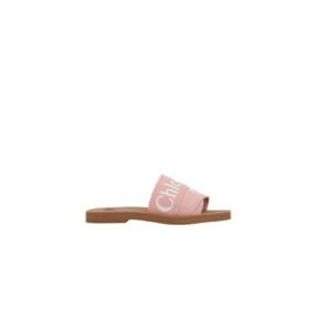 끌로에 우디 로고 플랫 샌들 1925602