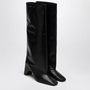 코페르니 블랙 가죽 하이 부츠 COPSH03857LE BLK