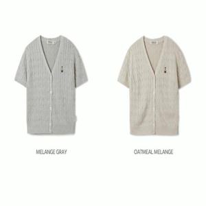 후아유 여성 스티브 V넥 가디건 / Steve V-Neck Melange Cardigan WHCKF2521F 17