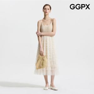 GGPX  바캉스룩 캉캉 쉬폰 원피스 (GP4OP088F)