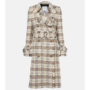 버버리 Burberry Check 부클레 코트 P01009249
