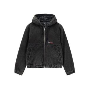 스투시 더블 다이 워크 자켓 블랙 115689