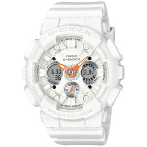 카시오 G-SHOCK (G-SHOCK) 스타일리시 앤 스포티 시리즈 화이트 (바늘 오렌지) GMA-S120SA-7A1JF