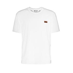 저스트까발리 반팔 티셔츠 78OAHE11 CJ110003 White
