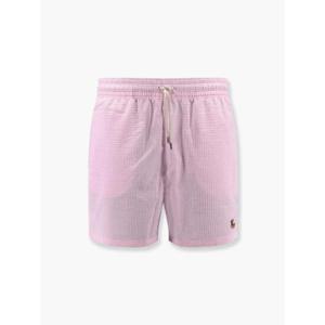 POLO RALPH LAUREN Cotton blend striped swim trunk with logo embroidery 710957784