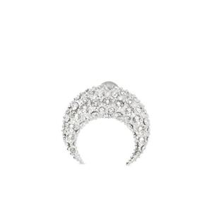 25 SS 마린세르 라인스톤 장식 문 이어링 UJW072ARMET0001 TP437453295