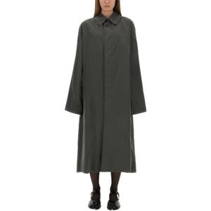 메종마르지엘라 롱 버튼 클로저 루즈 핏 트렌치 코트 S51AH0184