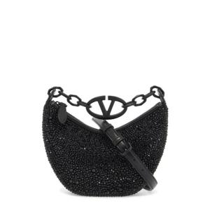 Valentino 미니 V로고 문 집업 호보백 5W0B0Q43KLC Z7Z TP941293792