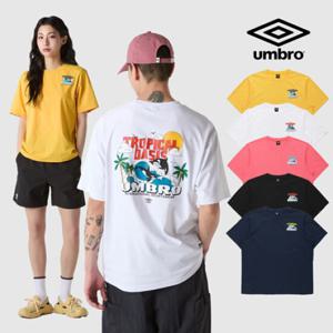 [엄브로] 트로피컬 오아시스 돌핀 프레쉬 반팔 티셔츠 UQ223CRS59