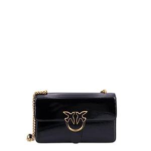 Pinko Love Birds 폴드오버 탑 숄더백 103791A1UV Z99Q TP934839234