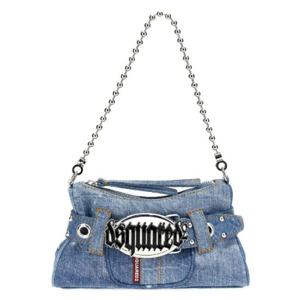 Dsquared2 고딕 로고 플라크 데님 숄더백 CLW003110102325 3096 TP942151438