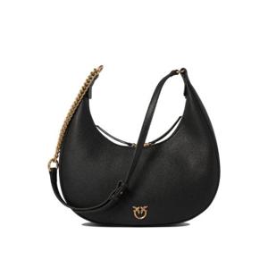 Pinko 로고 플라크 지퍼 숄더백 101526A29Q Z99Q TP942155512