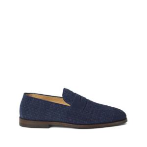 25 SS Brunello Cucinelli 우븐 스웨이드 로퍼 MPUIHCB799C8862 TP432438609