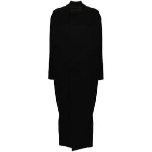 릭오웬스 Black Wool Cocoon Coat RP02D3910WD TP717440049