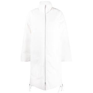 질샌더 White padded zipped coat J40AF0116J70008 TP717436645